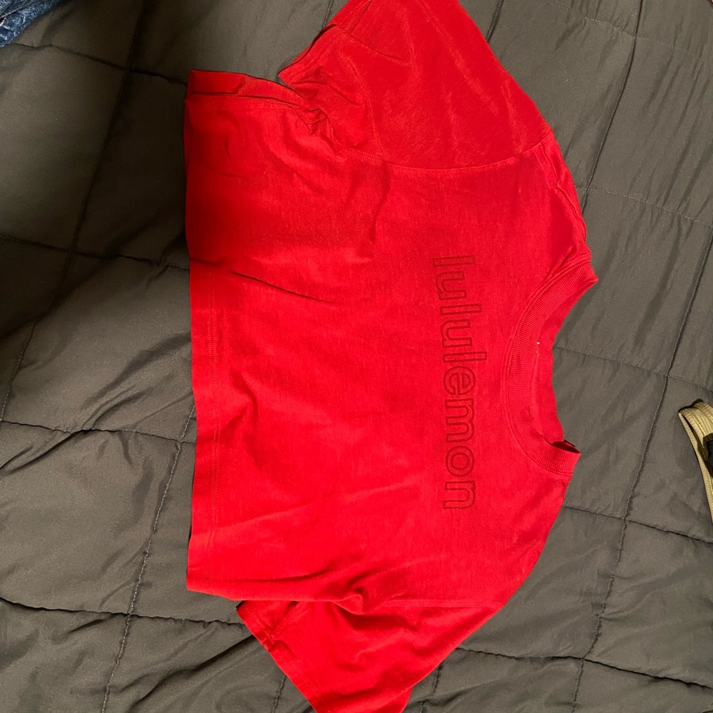 Lululemon All Yours Crop Tee